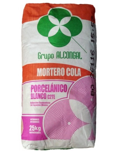 ALCONGAL PORCELANICO BLANCO (saco 25kg) PULMOR