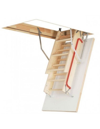 Bandido Presta atención a No de moda Escalera de techo escamoteable en madera de 120x60x280 OPTISTEP
